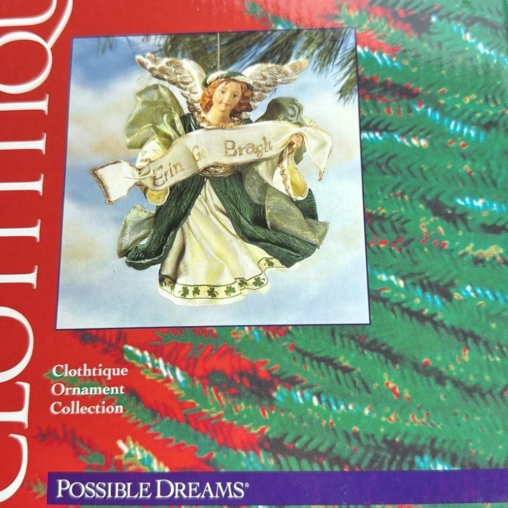 Clothique Possible Dreams Erin go bragh Angel Ornament